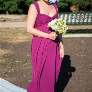 Sangria Bridesmaid Dress